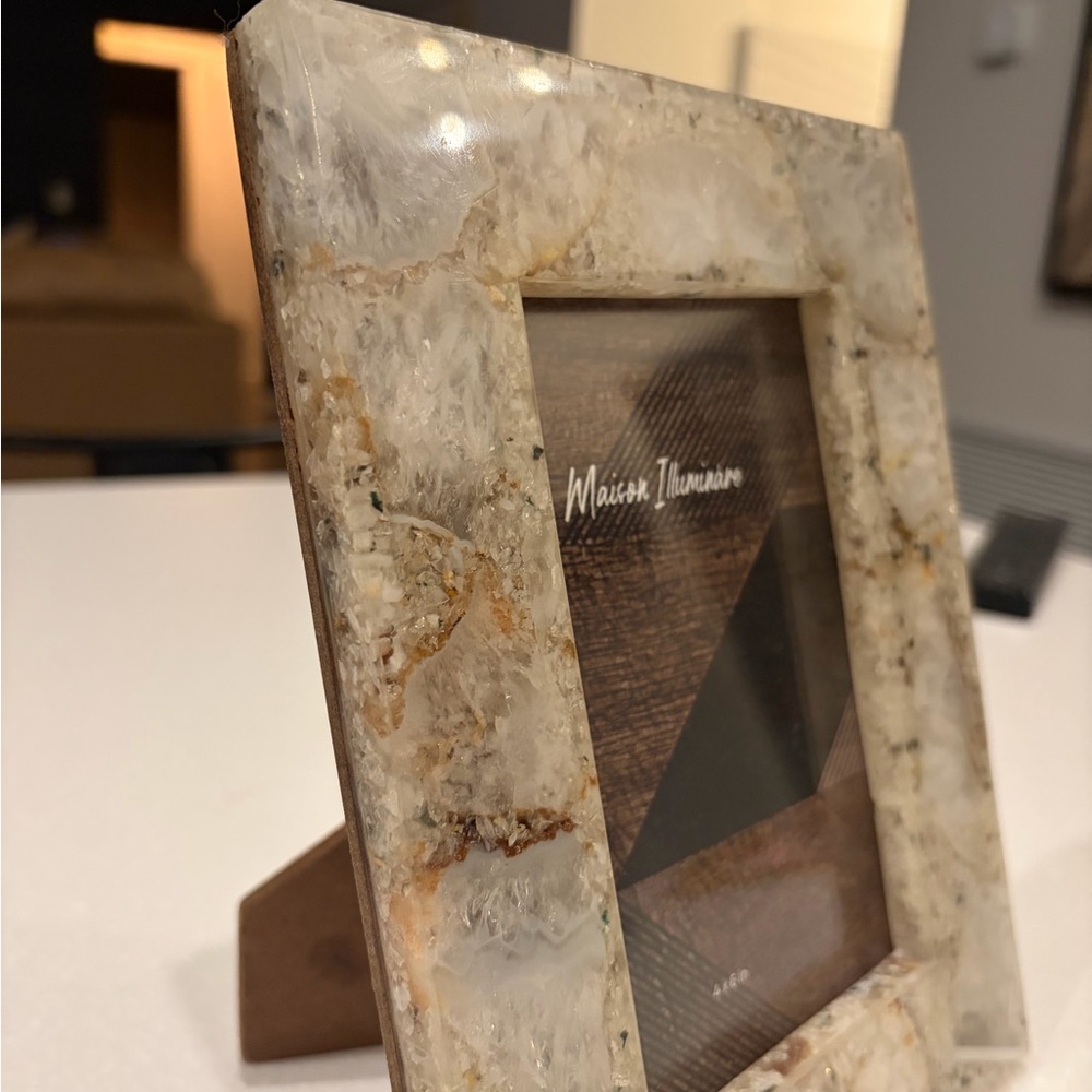 5x7 natural stone lux frame